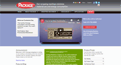 Desktop Screenshot of packagemachinery.com