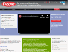 Tablet Screenshot of packagemachinery.com